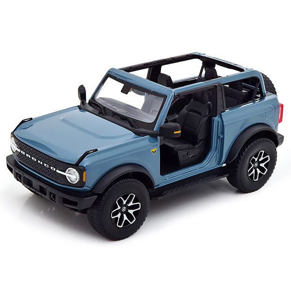 Ford Bronco Badlands 2021 Модель 1:18 Голубой