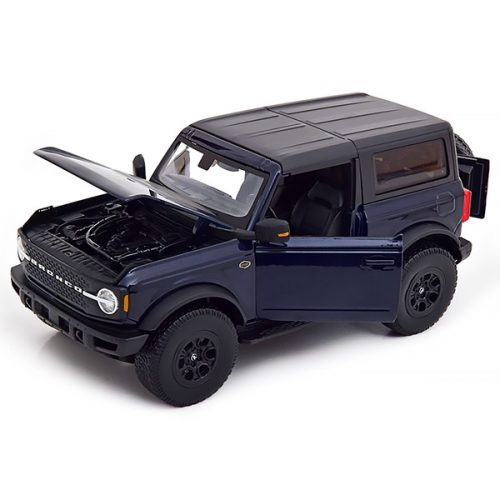 Ford Bronco Wildtrak 2021 Модель 1:18 Темно-синий