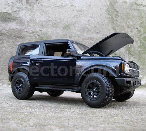 Ford Bronco Wildtrak 2021 Модель 1:18 Темно-синий