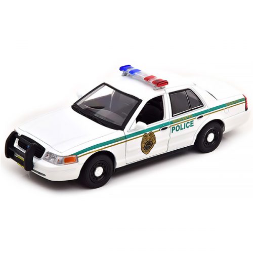 Ford Crown Victoria 2001 Miami Metro Police Модель 1:24