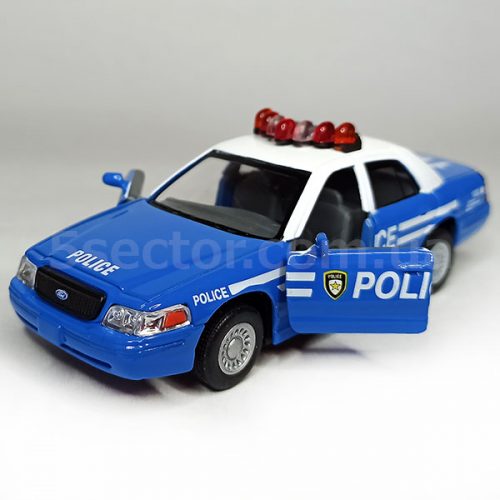 Ford Crown Victoria Police Interceptor Модель 1:36 Синий