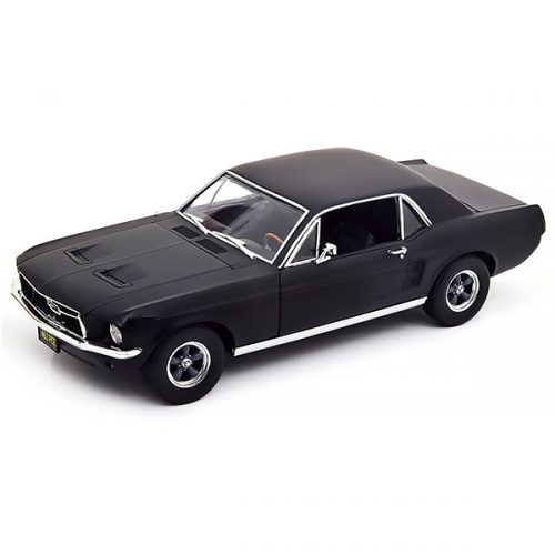 Ford Mustang Coupe 1967 Creed Модель 1:18 Черный матовый