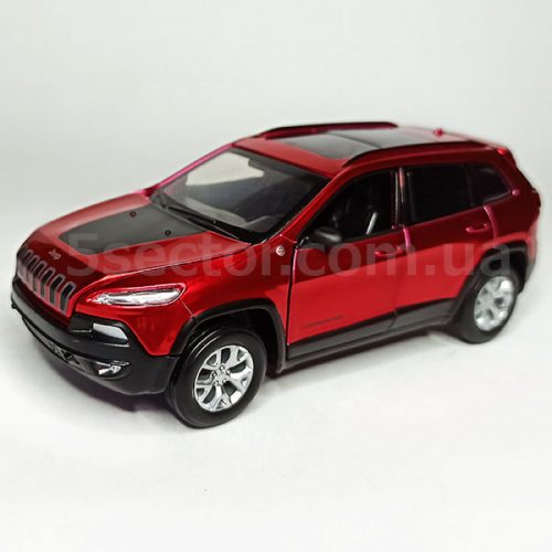 Jeep Cherokee Trailhawk Модель 1:32 Красный