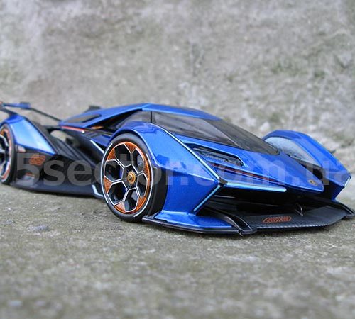 Lambo V12 Vision Gran Turismo 2020 Модель 1:18 Синий