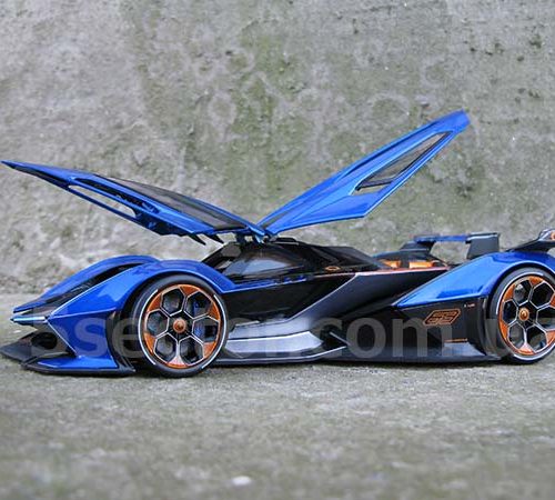 Lambo V12 Vision Gran Turismo 2020 Модель 1:18 Синий