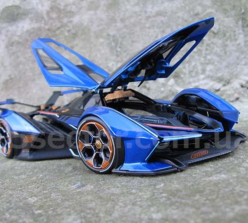 Lambo V12 Vision Gran Turismo 2020 Модель 1:18 Синий