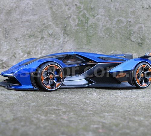 Lambo V12 Vision Gran Turismo 2020 Модель 1:18 Синий