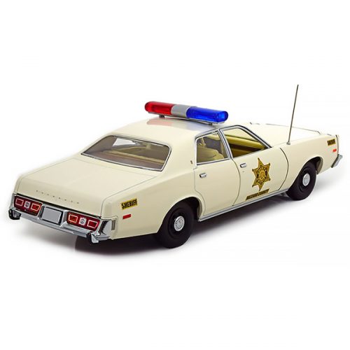 Plymouth Fury 1977 Hazzard County Sheriff Модель 1:18