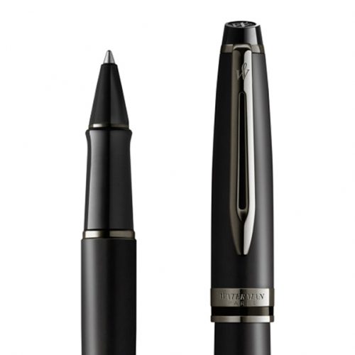 Ручка Waterman EXPERT Metallic Black Lacquer RT RB 40 046