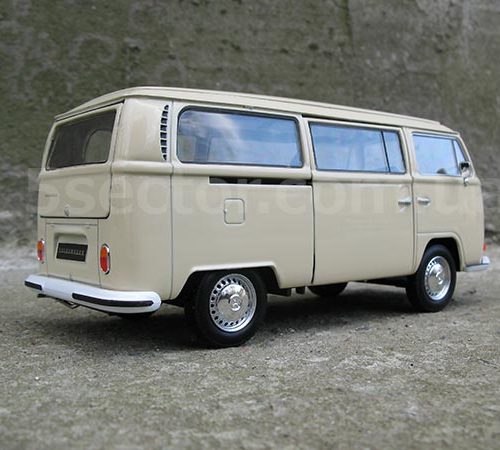 Volkswagen T2 Bus 1972 Модель 1:24 Бежевый