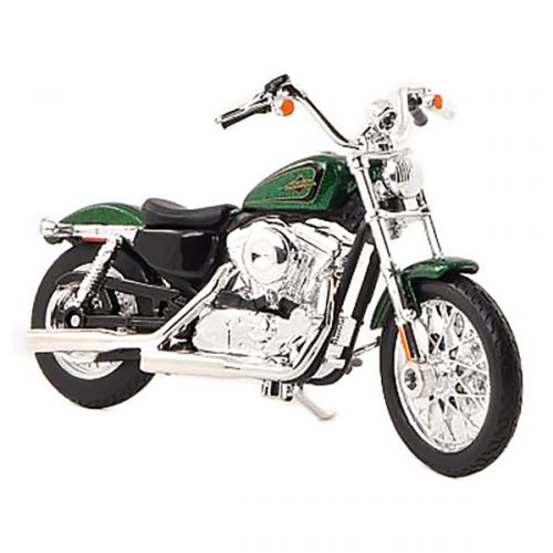 2012 Harley-Davidson Seventy-Two XL1200V 1:18 Зеленый