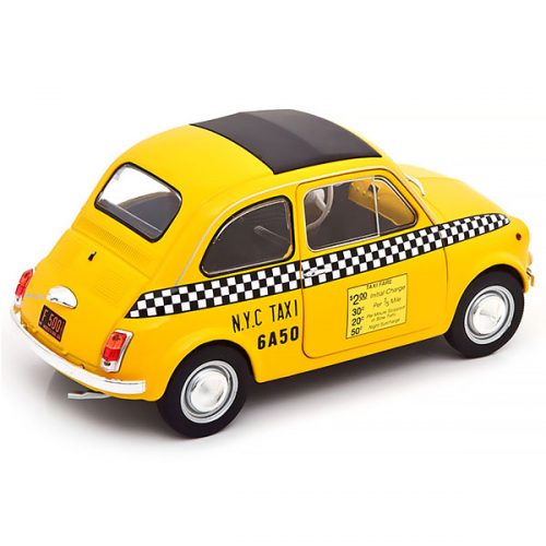 Fiat 500 L 1965 Taxi New York City Модель 1:18