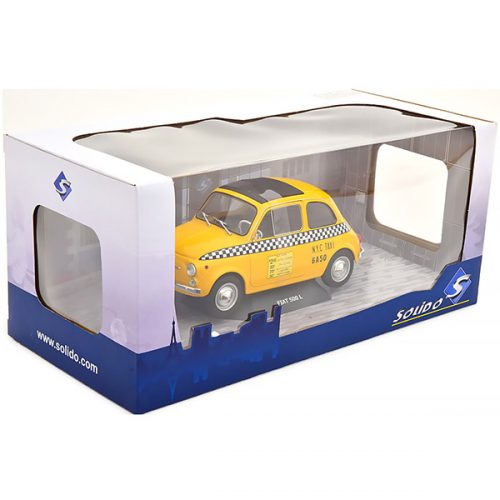 Fiat 500 L 1965 Taxi New York City Модель 1:18