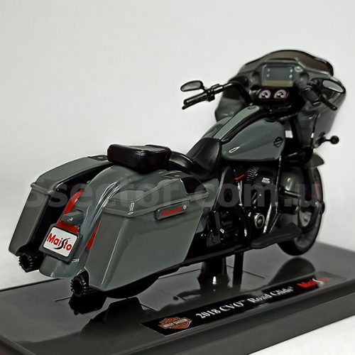 Harley-Davidson CVO Road Glide 2018 Модель 1:18 Серый