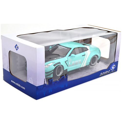 Nissan GT-R R35 Liberty Walk Модель 1:18 Бирюзовый