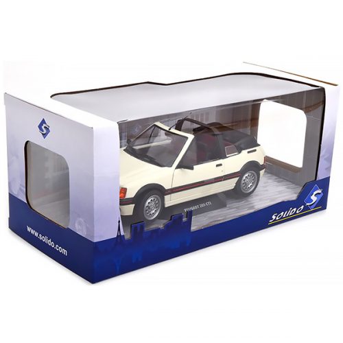 Peugeot 205 CTI Convertible 1989 Модель 1:18 Бежевый