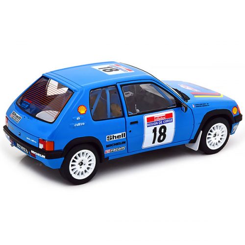 Peugeot 205 No.18 Rally Tour de Corse 1990 Модель 1:18