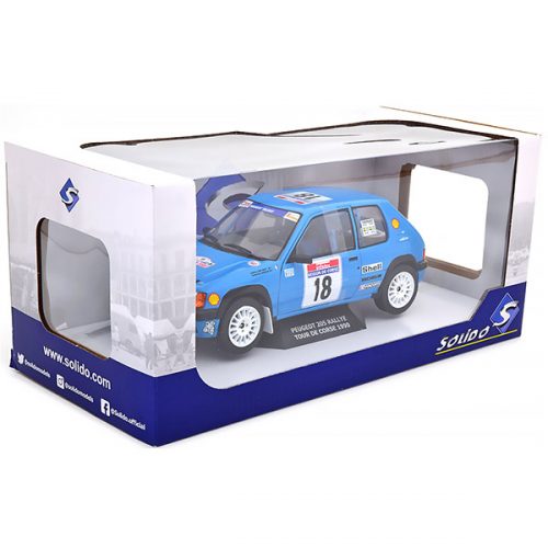 Peugeot 205 No.18 Rally Tour de Corse 1990 Модель 1:18