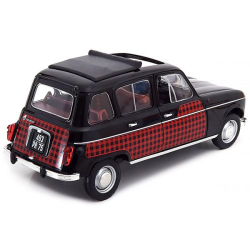 Renault 4 1964 Парижский дизайн Модель 1:18 Черный