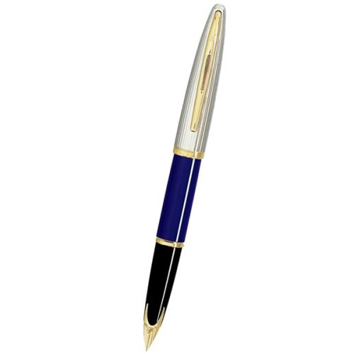 Ручка перьевая Waterman CARENE Blue/silver FP F 11 202