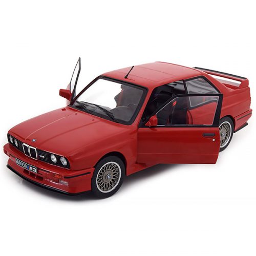 BMW M3 E30 Coupe 1990 Модель 1:18 Красный