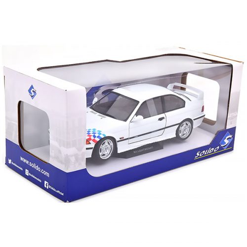 BMW M3 E36 Coupe Lightweight Модель 1:18 Белый