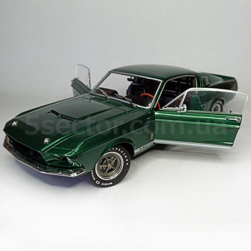 Ford Shelby Mustang GT500 1967 Модель 1:18 Зеленый