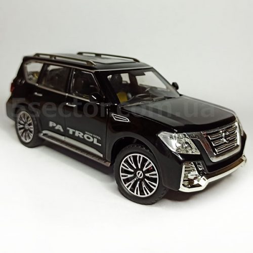 Nissan Patrol Масштабная модель 1:24 Черный