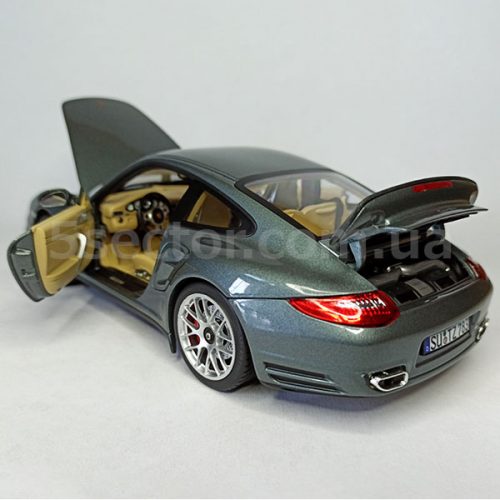 Porsche 911 (997/2) Turbo Coupe 2010 Модель 1:18 Серый