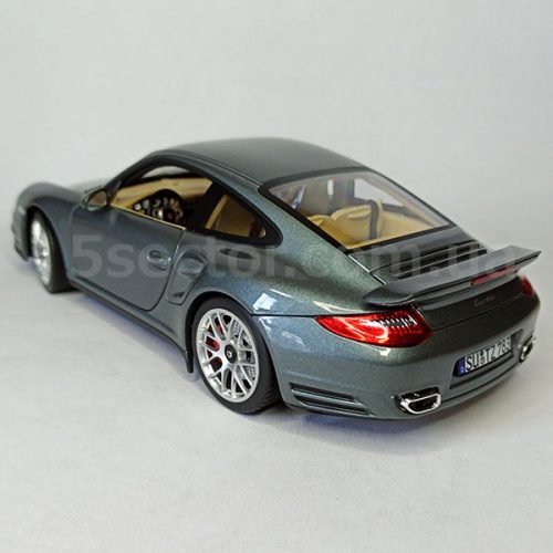 Porsche 911 (997/2) Turbo Coupe 2010 Модель 1:18 Серый