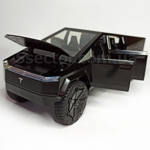 Tesla Cybertruck Электромобиль-пикап Модель 1:24 Черный