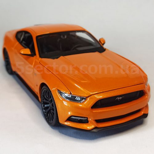 2015 Ford Mustang GT Модель 1:24 Оранжевый