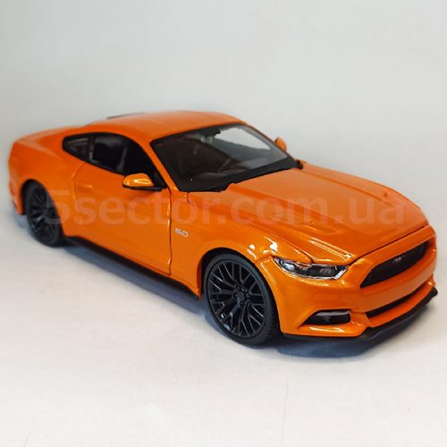 2015 Ford Mustang GT Модель 1:24 Оранжевый