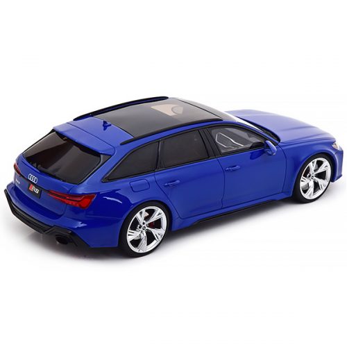 Audi RS6 Avant C8 Tribute Edition 2020 Модель 1:18 Синий