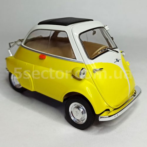 BMW Isetta 250 1959 Модель 1:18 Желтый