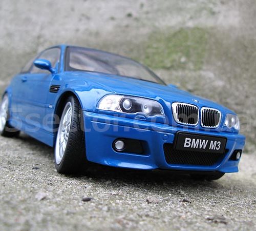 BMW M3 E46 Coupe 2000 Модель 1:18 Синий