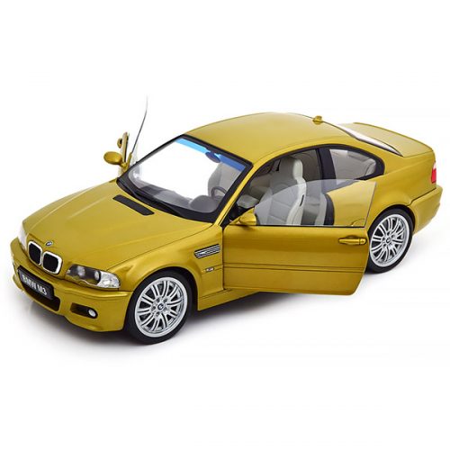 BMW M3 E46 Coupe 2000 Модель 1:18 Желтый