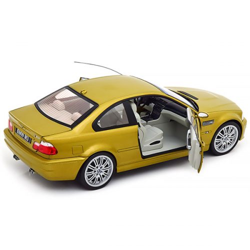 BMW M3 E46 Coupe 2000 Модель 1:18 Желтый