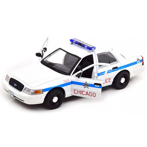 Ford Crown Victoria 2008 Chicago Police Модель 1:24