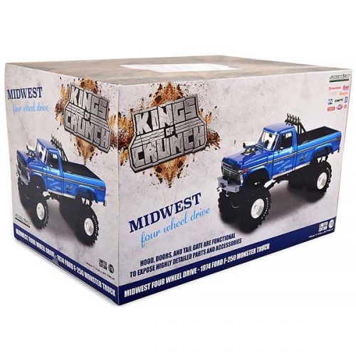 Ford F-250 Monster Truck 1974 Модель 1:18 Синий