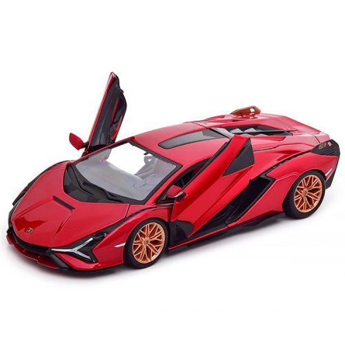 Lamborghini Sian FKP 37 2019 Модель 1:24 Красный