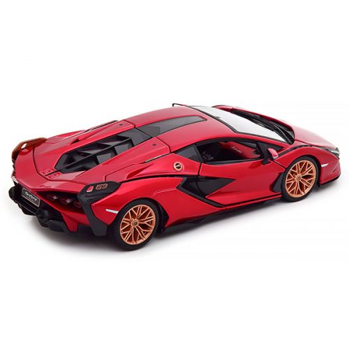 Lamborghini Sian FKP 37 2019 Модель 1:24 Красный