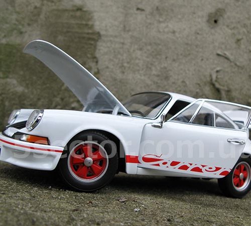 Porsche 911 Carrera RS 1973 Модель 1:18 Белый