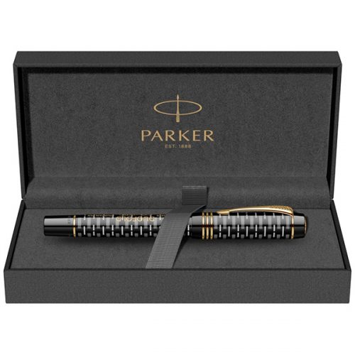 Ручка Parker DUOFOLD 100 LE Black FP18-С F 98 301