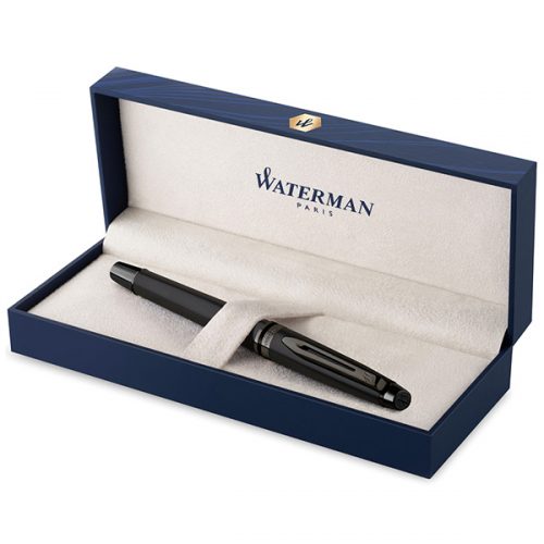Ручка Waterman EXPERT Metallic Black Lacquer RT RB 40 046