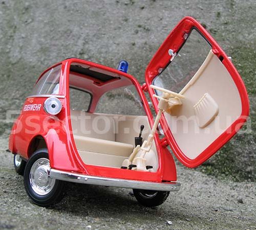 BMW Isetta 250 Пожарная машина Модель 1:18 Красный