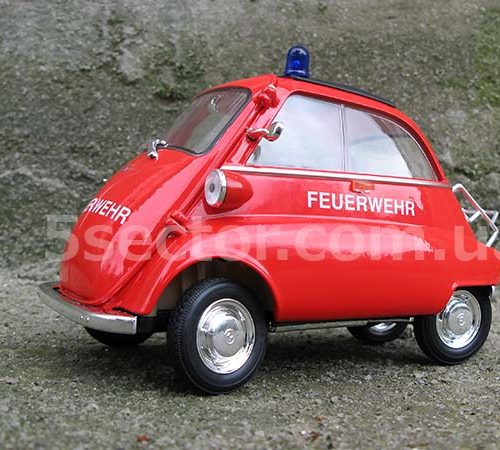 BMW Isetta 250 Пожарная машина Модель 1:18 Красный