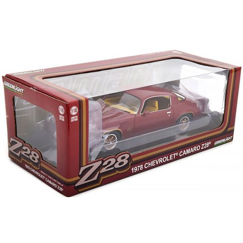 Chevrolet Camaro Z28 1978 Модель 1:18 Бордовый