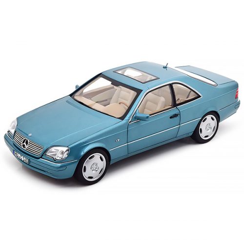 Mercedes-Benz CL 600 C140 1997 Модель 1:18 Голубой