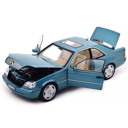 Mercedes-Benz CL 600 C140 1997 Модель 1:18 Голубой